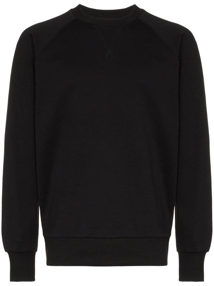 Y-3 Y3 Lrg Bck Logo Crw Swt Blk - Unavailable