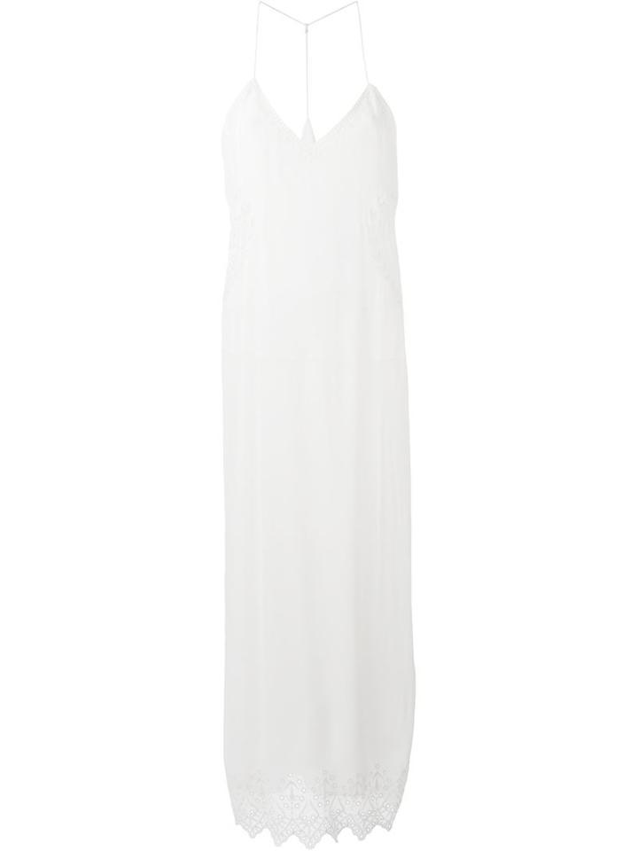 Iro Seneca Slip Dress, Women's, Size: 36, White, Viscose/polyester