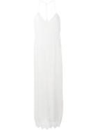 Iro Seneca Slip Dress, Women's, Size: 36, White, Viscose/polyester