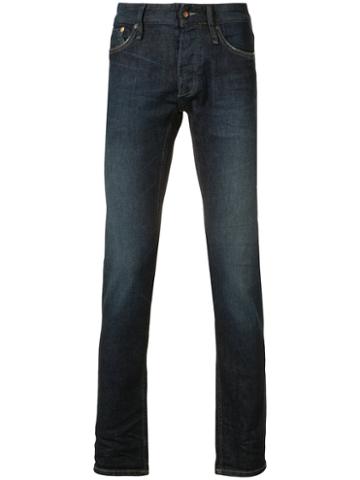 Denham Straight-leg Jeans, Men's, Size: 33/32, Blue, Cotton/spandex/elastane
