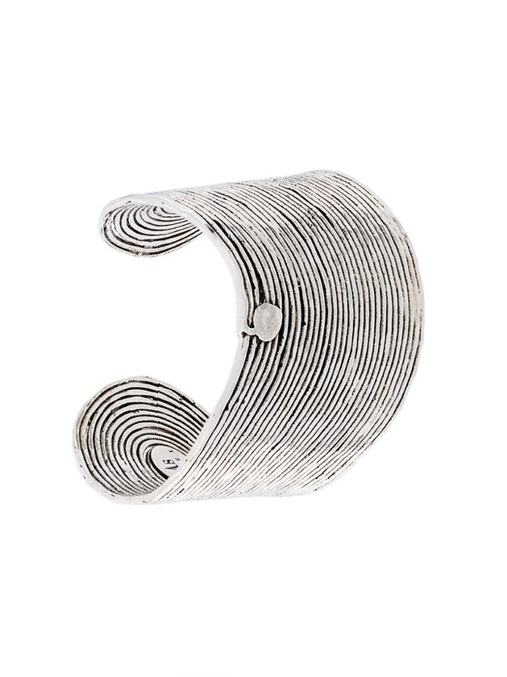 Gas Bijoux 'wave' Cuff - Metallic