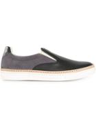 Maison Margiela Slip-on Sneakers, Women's, Size: 35, Black, Leather/rubber