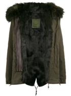 Mr & Mrs Italy Short Green Fur Lined Parka