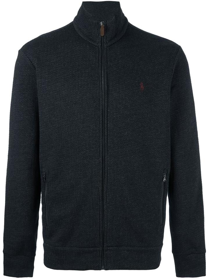 Polo Ralph Lauren Woven Zip Up Cardigan