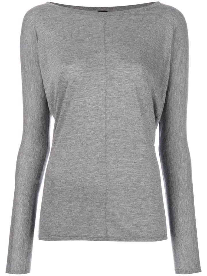 Alexandre Vauthier Long Sleeve T-shirt - Grey