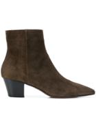 L'autre Chose Pointed Ankle Boots - Brown