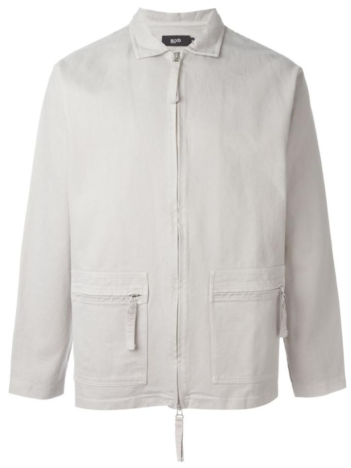 Blood Brother Front Pocket Zip Jacket, Men's, Size: Large, Nude/neutrals, Cotton