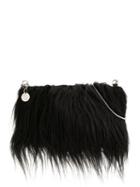 Mm6 Maison Margiela Small Furry Bag - Black