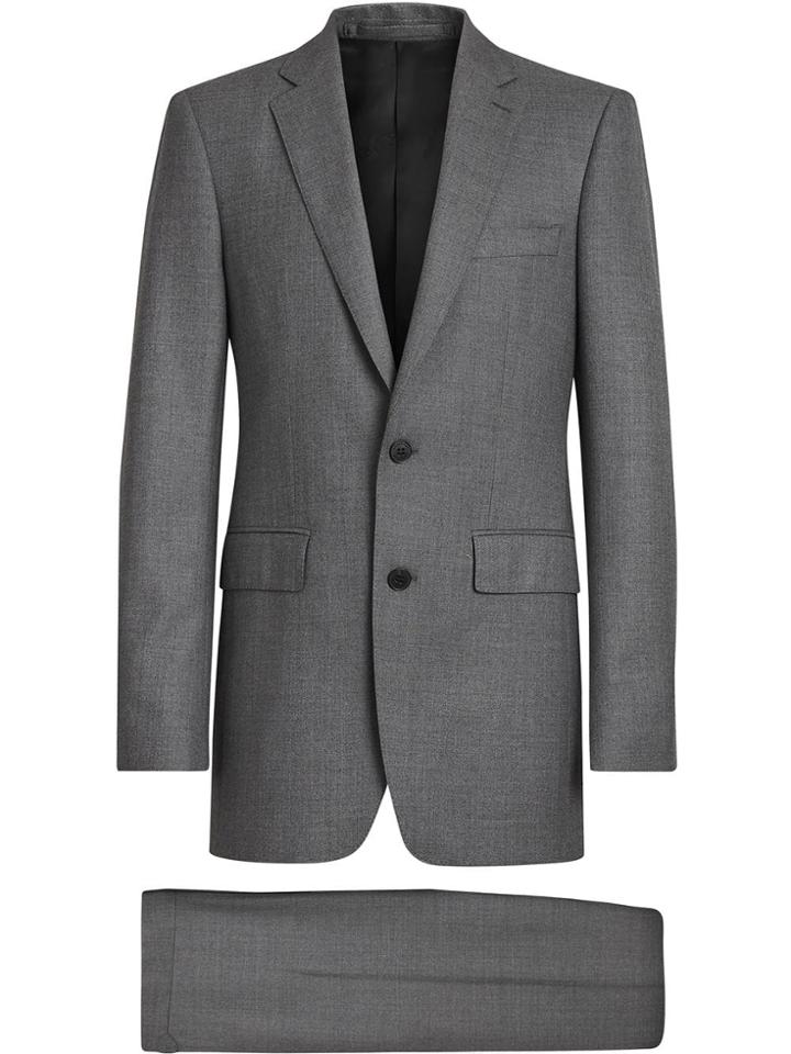Burberry Slim-fit Wool Suit - Grey