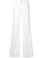 J Brand Joan Wide-leg Jeans - White