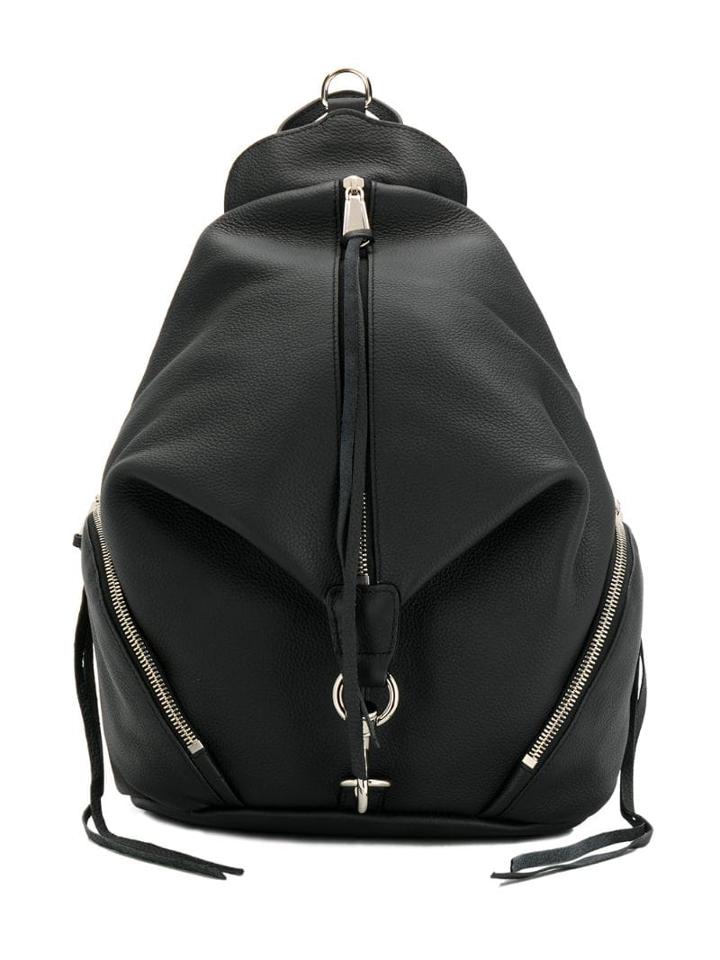 Rebecca Minkoff Zip Detail Backpack - Black