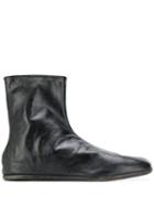 Maison Margiela Leather Ankle Boots - Black