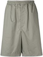 Jil Sander Elasticated Waist Shorts - Green