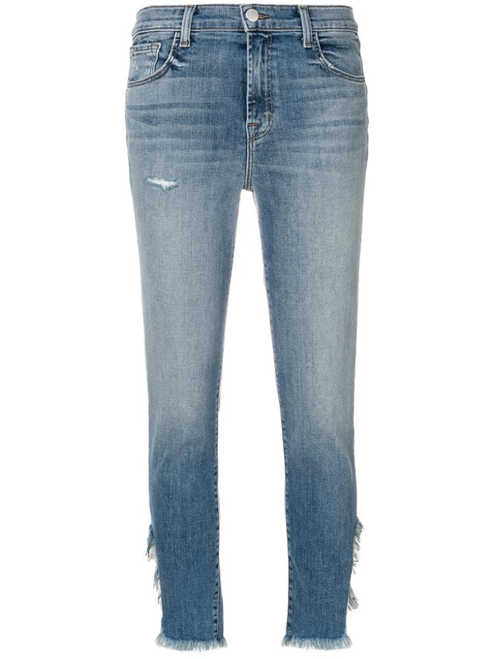 J Brand Ruby Straight-leg Jeans - Blue