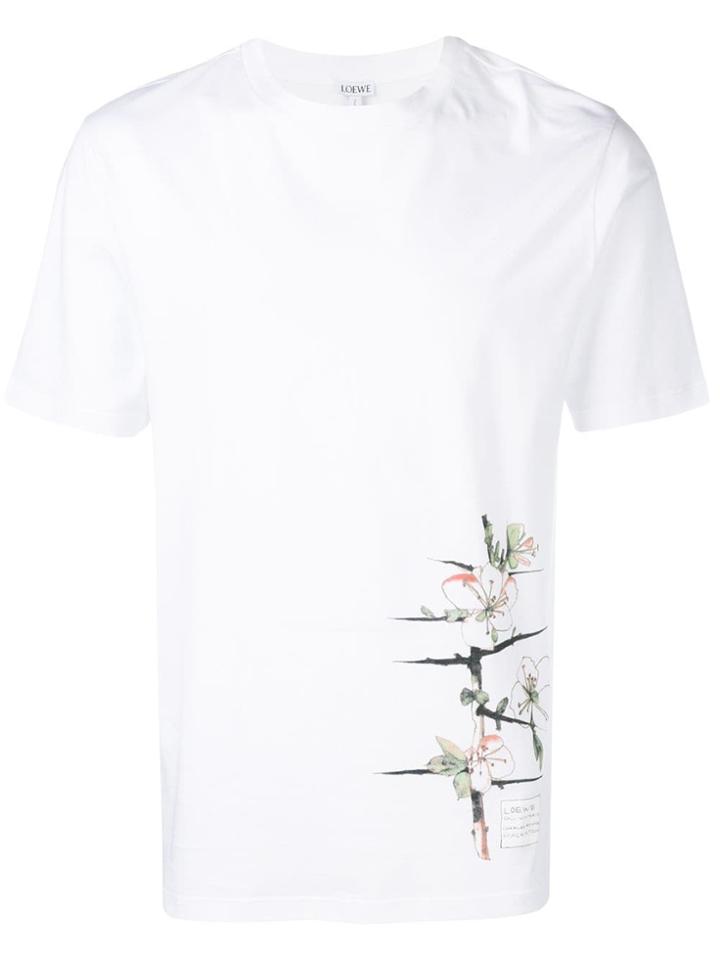 Loewe Botanical T-shirt - White