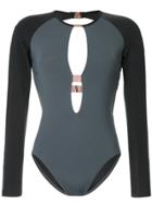 Ginger & Smart Long Sleeved Swimsuit - Grey