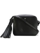 Anya Hindmarch Smiley Face Perforated Leather Cross Body Bag