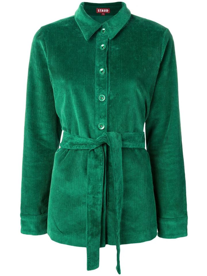 Staud Perfectly Fitted Jacket - Green