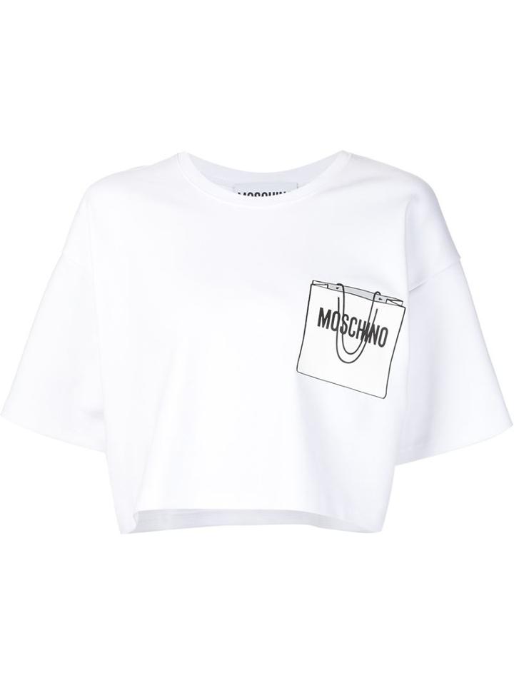 Moschino Shopping Bag Print Sweat Top