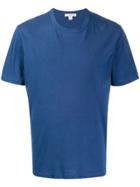 James Perse Plain Basic T-shirt - Blue