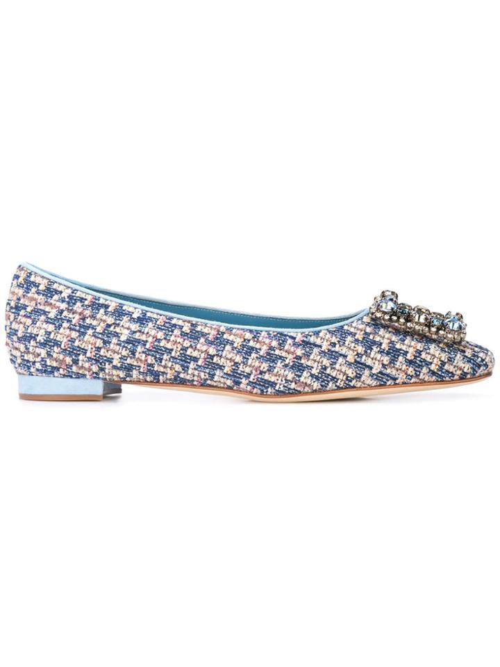 Manolo Blahnik Caza 10mm - Multicolour