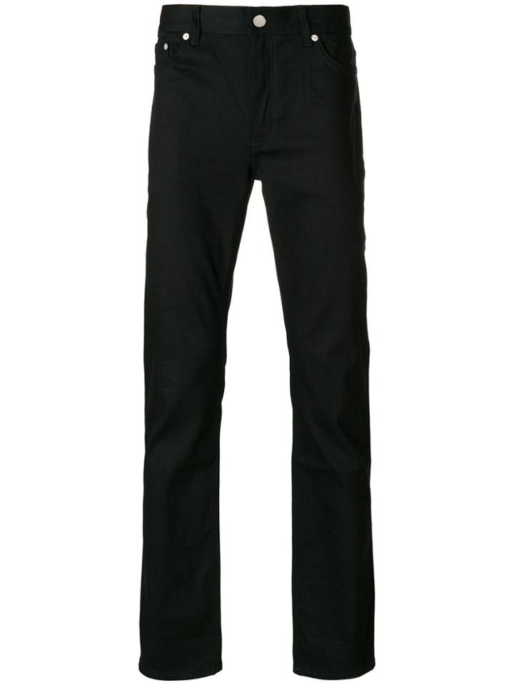 Blk Dnm Straight-leg Jeans - Black