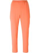 Stella Mccartney Tamara Trousers, Women's, Size: 42, Yellow/orange, Viscose/acetate/spandex/elastane