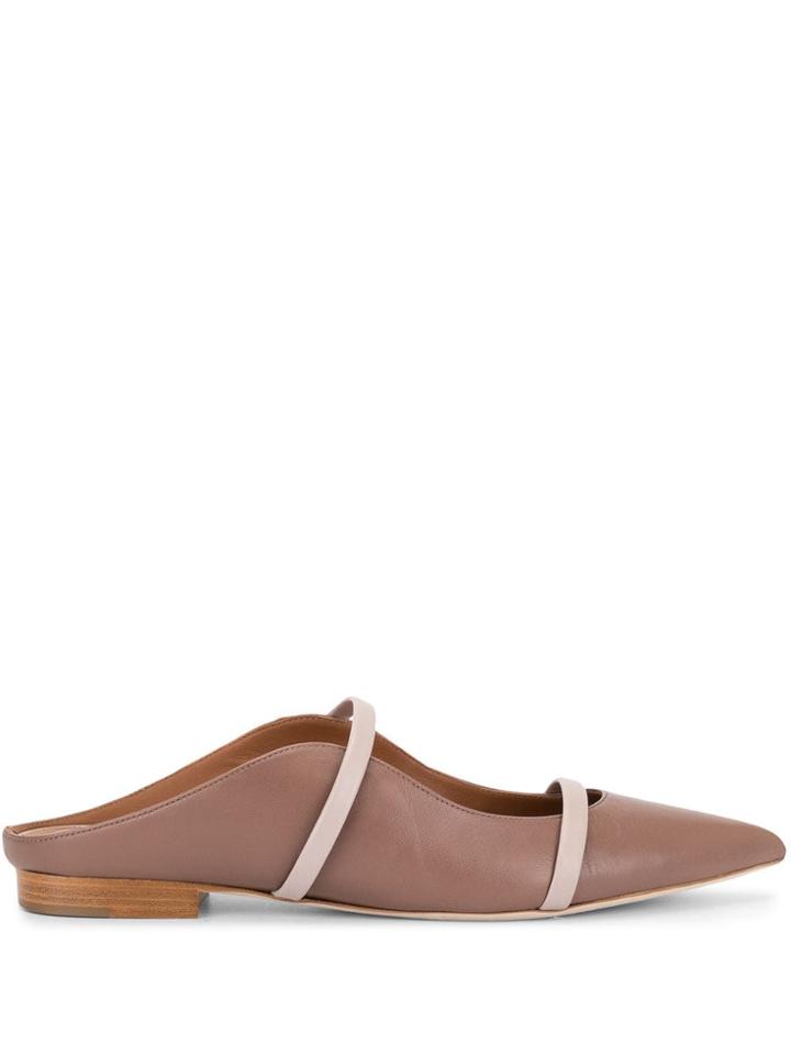Malone Souliers Maureen Ballerinas - Brown