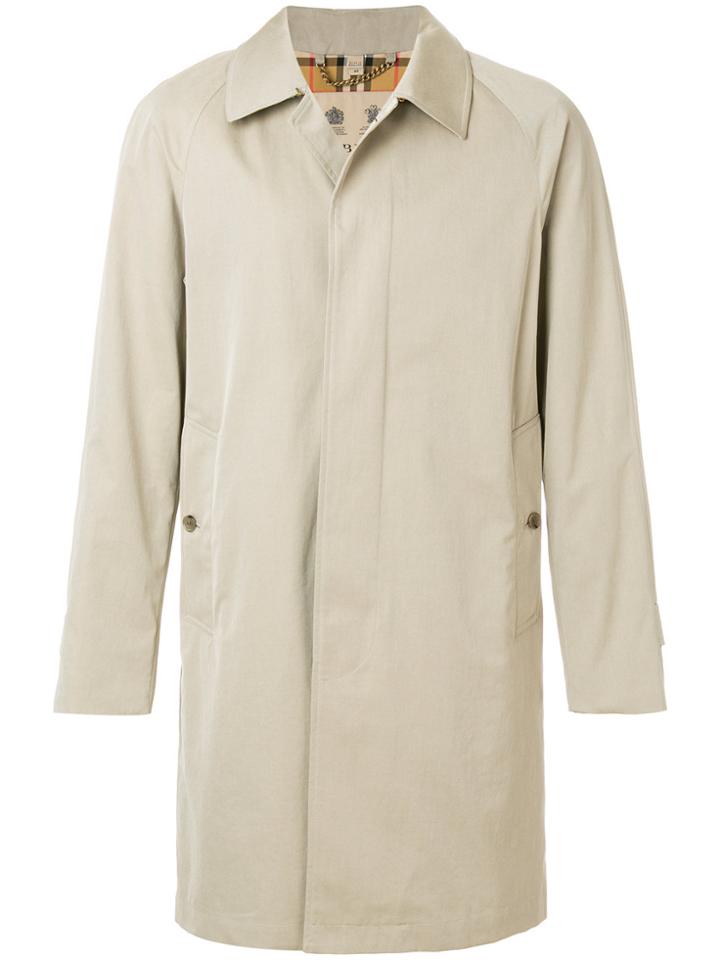 Burberry Car Coat - Nude & Neutrals