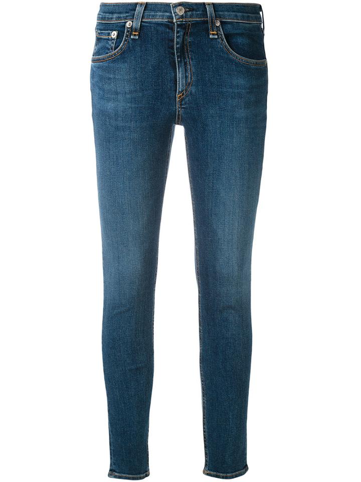 Skinny Jeans - Women - Cotton/polyurethane - 27, Blue, Cotton/polyurethane, Rag & Bone