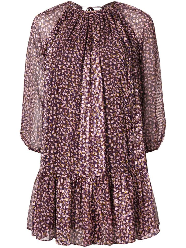 Ulla Johnson Adena Dress - Pink & Purple