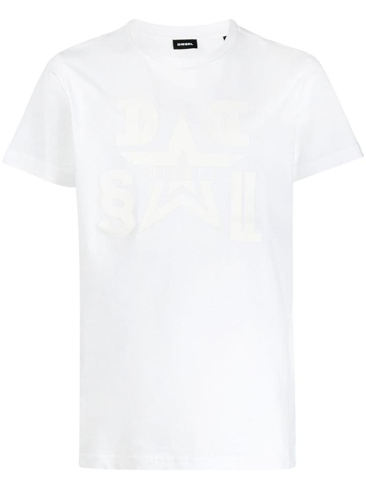 Diesel 3d Print T-shirt - White