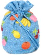 Ganni Edison Mini Handbag - Blue