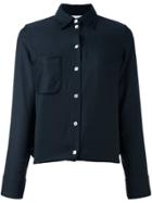 Victoria Victoria Beckham Mandarin Neck Shirt - Red