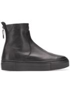 Agl Flat Ankle Boots - Black
