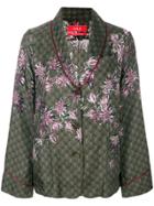 F.r.s For Restless Sleepers Floral Working Jacket - Green