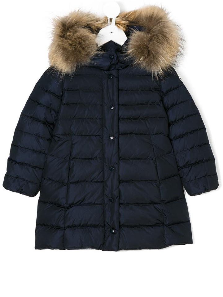 Moncler Kids - Padded Jacket - Kids - Feather Down/polyamide/goose Down - 6 Yrs, Blue