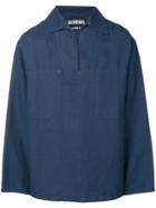 Jacquemus Men Le Marin Sailor Shirt - Blue
