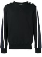 Alexander Mcqueen Side Stripe Sweatshirt - Black