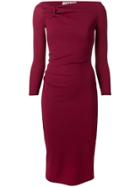 Le Petite Robe Di Chiara Boni Top Knot Tube Dress - Red