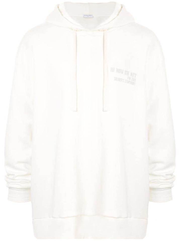 Ih Nom Uh Nit Branded Hoodie - White