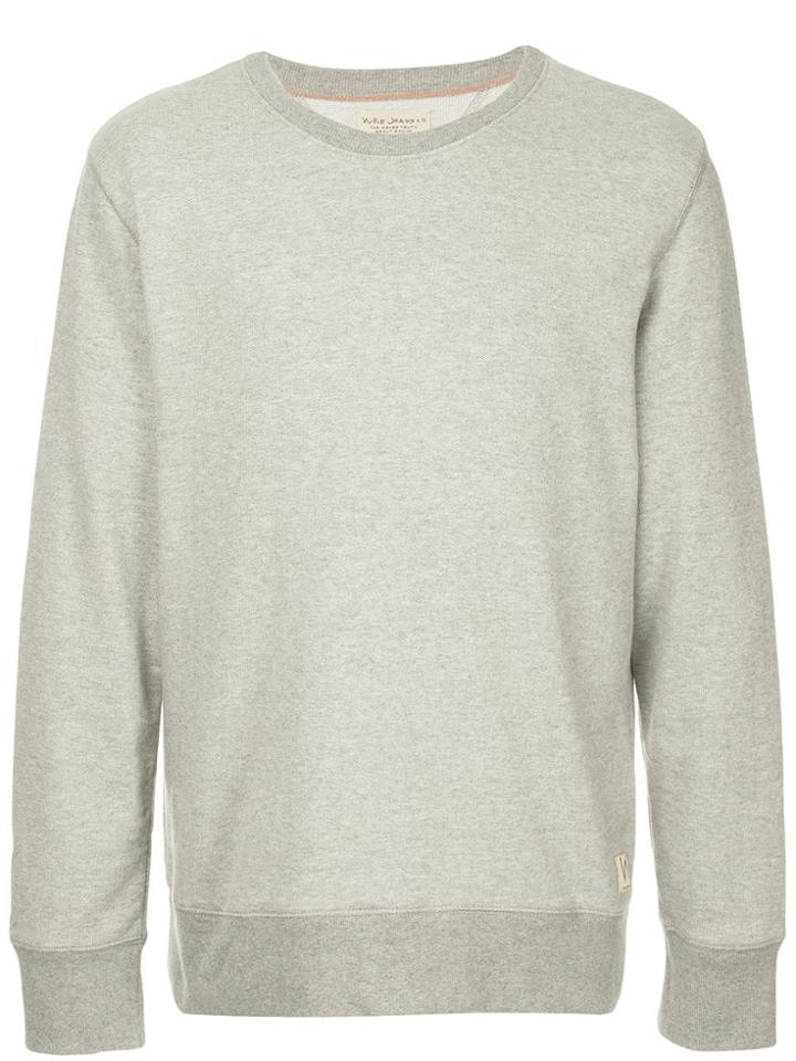 Nudie Jeans Co Relaxed Fit Sweatshirt - Grey