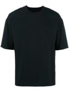 Lanvin Fluid Loose Fit T-shirt, Men's, Size: Small, Blue, Polyamide/viscose/virgin Wool/cotton