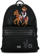 Dolce & Gabbana 'vulcano' Cowboy Patch Backpack