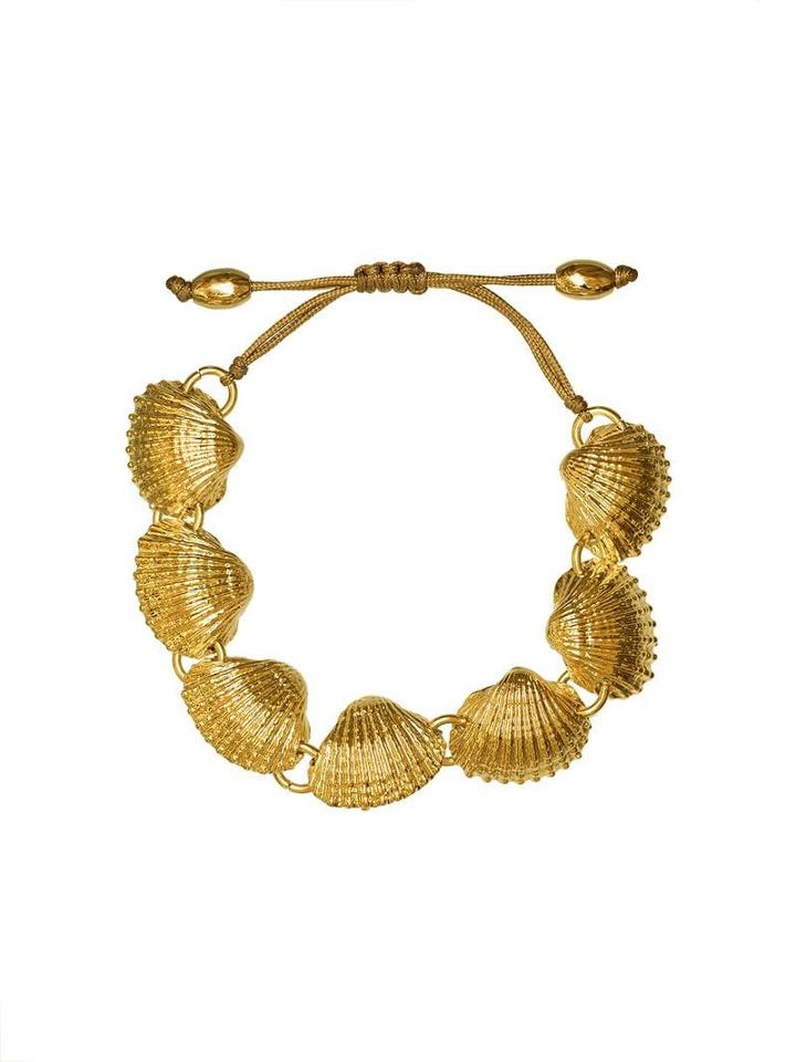Tohum Concha Shell Bracelet - Metallic