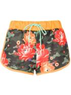 Puma X Sue Tsai Camouflage Shorts - Orange