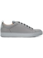 Lanvin Contrast Lace-up Sneakers - Grey