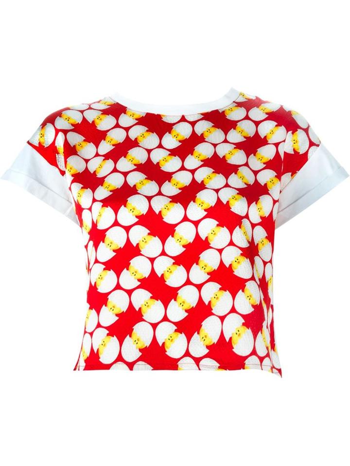 Ultràchic All-over Egg Print Top