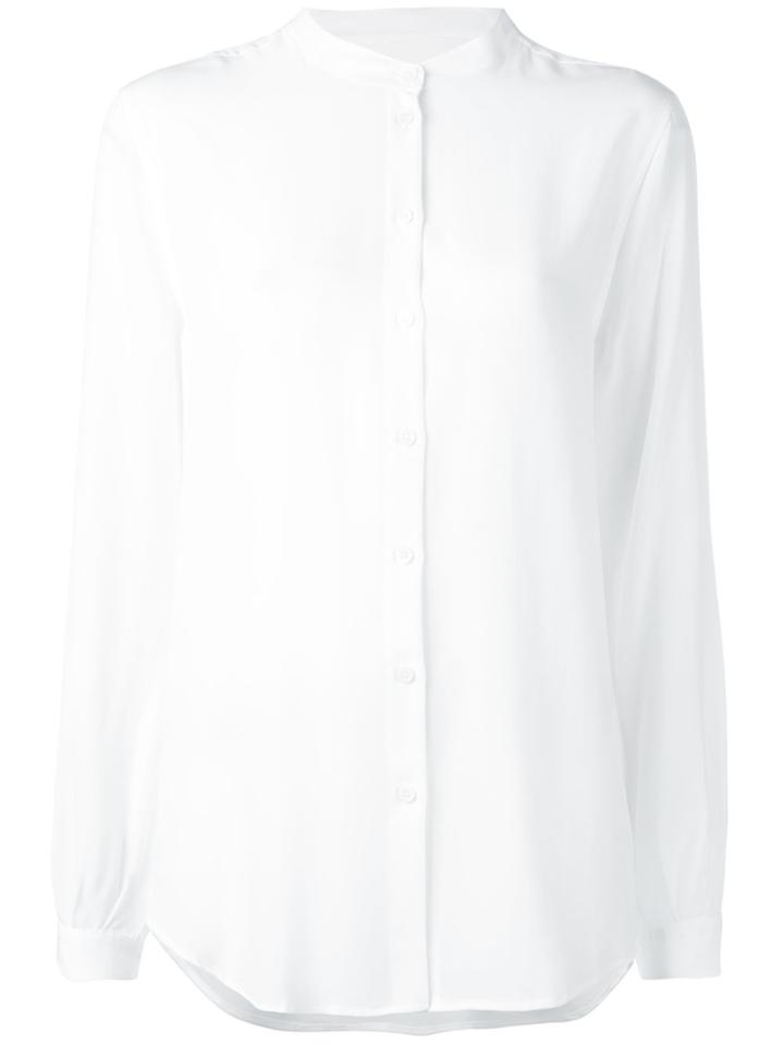 Armani Collezioni Ruffled Blouse - White