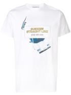 Huge Graphic Print T-shirt - White